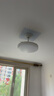 歐普（OPPLE）風(fēng)扇燈吊扇燈24瓦LED照明低噪音餐廳臥室吊燈燈具包安裝 冰風(fēng)白 曬單實拍圖