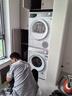 西門(mén)子（SIEMENS）小晶鉆超氧版Pro 洗烘套裝 10kg滾筒全自動(dòng)洗衣機+10kg變頻熱泵烘干機 WG54H1E00W+WQ53H2001W  曬單實(shí)拍圖