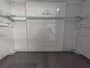 海爾（Haier）冰箱501升超薄零距離自由嵌入式60cm內(nèi)四開門雙門十字門小紅花套系一級(jí)能效雙變頻大容量國(guó)家補(bǔ)貼 501L+健康黑金凈化+阻氧干濕分儲(chǔ)+WiFi智控 曬單實(shí)拍圖