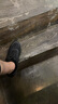 特步跑步鞋男鞋運動(dòng)鞋男輕便減震休閑鞋跑鞋學(xué)生鞋 黑 45碼 曬單實(shí)拍圖
