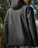 美津濃（MIZUNO）戶(hù)外夾克男女春秋冬外套防風(fēng)防水情侶登山服 黑色 3XL 曬單實(shí)拍圖