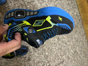 Skechers斯凱奇商場(chǎng)同款閃燈鞋男童魔術(shù)貼休閑中大童輕便運(yùn)動(dòng)鞋400151L 黑色/藍(lán)色/檸檬色/BBLM 28.5 曬單實(shí)拍圖