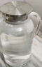 青蘋果耐熱冷水壺1.95升 可加熱茶水分離圍爐煮茶壺 大容量玻璃涼水壺  曬單實(shí)拍圖