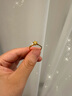 周大福圓形 足金黃金戒指女(工費420)16號 約3.75g EOF1535 曬單實拍圖