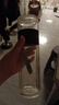 天喜（TIANXI）茶杯茶水分離杯雙層玻璃杯便攜泡茶杯男女車載商務(wù)辦公水杯 尊貴黑500ML 曬單實拍圖