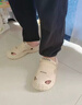 七色紡夏季男士洞洞鞋大碼戶外穿休閑透氣醫(yī)護(hù)防滑不臭腳厚底沙灘涼拖鞋 卡其 40-41 【京東直達(dá)更好服務(wù)】 曬單實拍圖