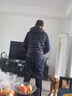 啄木鳥輕薄男士羽絨服馬甲秋冬季新款連帽羽絨背心休閑保暖內膽內搭外套 W202M黑色 XL 約130-150斤 曬單實拍圖