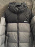 雪中飛90鴨絨連帽可拆羽絨服男冬季新款時(shí)尚休閑保暖外套男裝上衣 黑色 XL 180 曬單實(shí)拍圖