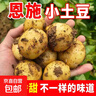 【富硒產(chǎn)區(qū)】恩施小土豆馬鈴薯新鮮高山農(nóng)家迷你小洋芋【活動】 恩施小土豆兩斤【雞蛋大小，凈重】 曬單實拍圖