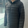 伯希和（Pelliot）戶(hù)外輕薄排骨羽絨服男800蓬鵝絨防風(fēng)外套女沖鋒內膽115408005黑XL 曬單實(shí)拍圖