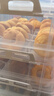 美麗雅餃子盒冰箱收納盒食品級分格保鮮多功能速凍水餃餛飩盒三層三蓋 曬單實(shí)拍圖