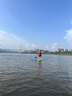 SUSIEBAYSUP充氣槳板站立式水上漂流劃水板船浮板成人加寬漿板海上沖浪板 【加寬家庭板】太平洋綠335*86 買槳板送全套配件+救生衣 曬單實(shí)拍圖