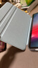 智思慧 適用2025款A(yù)pple iPadAir11英寸air7/6/5/4保護套蘋果平板pro11磁吸分離旋轉(zhuǎn)支撐透明殼皮套 藍色 曬單實拍圖