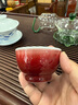 博曉（BOXiAO）主人杯單杯 郎窯紅釉茶杯 景德鎮陶瓷功夫茶具 品茗杯子 伴手禮品 郎紅杯（高溫顏色釉） 曬單實(shí)拍圖