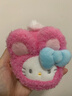 三麗鷗（SANRIO）彩色兔子系列HelloKitty收納包掛件 毛絨玩具生日禮物送女友 曬單實(shí)拍圖