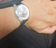 LONGALES瑞士正品浪Longine手表男士機械表防水多功能陀飛輪進(jìn)口名表 L888-本色白面皮帶 曬單實(shí)拍圖