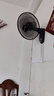 鉆石牌（DIAMOND）壁扇壁掛風(fēng)扇掛壁式電風(fēng)扇家用客廳餐廳墻壁掛扇搖頭掛式電扇工業(yè)大風(fēng)力風(fēng)扇 15英寸五葉機械【特惠款】 曬單實(shí)拍圖
