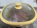 歐洛德鈦極陶釉不粘小方鍋平底輕量高顏值 28cm 曬單實拍圖