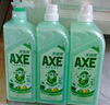 斧頭牌（AXE）金駿青梅果蔬餐具凈洗潔精1.01kg*3（泵+補補）6大零添加 曬單實拍圖