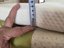 紅豆 泰國進(jìn)口天然乳膠床墊 學(xué)生宿舍單人床墊1.35x2米 5cm厚 85D 曬單實(shí)拍圖