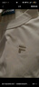 FILA FUSION斐樂(lè )女針織短袖衫秋季新款休閑緊身T恤 云白色-WT S 曬單實(shí)拍圖