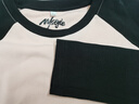 MJ STYLE撞色修身長(cháng)袖T恤女2025秋季新款緊身拼接設計親膚打底衫內搭上衣 曬單實(shí)拍圖