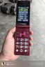 金立新款W21翻蓋4G老人手機全網(wǎng)通移動(dòng)聯(lián)通電信2.8英寸大屏老年機大字大聲雙卡雙待超長(cháng)待機學(xué)生備用機 紅色 4G全網(wǎng)通版【2.8英寸大屏】 曬單實(shí)拍圖