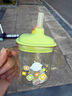 babycare兒童牛奶杯1-3歲-6歲寶寶喝奶瓶PPSU直飲泡奶吸管水杯-滿杯330ml 曬單實(shí)拍圖
