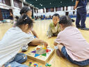 小頑豆飛行棋兒童版跳棋五子棋小學(xué)生多功能棋盤五合一棋類套裝益智玩具 曬單實拍圖