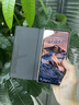 智父榮耀magic v5手機殼新款v5折疊屏保護套超薄magicv5鏡頭中軸全包防摔電鍍真皮高級腕帶支架男外殼 【絲路敦煌】頭層牛皮｜腕帶旋轉支架｜智能視窗 曬單實(shí)拍圖