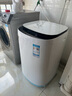 小鴨嬰兒洗衣機小型波輪全自動(dòng) 迷你內衣褲兒童洗衣機選配高溫煮洗烘干 以舊換新 5.6白色【熱烘干+洗烘一體+藍光洗滌】 波輪 曬單實(shí)拍圖