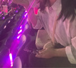 百圖betu女裝2025夏季新款襯衫清爽暈染印花豎紋肌理上衣女2504T37 淺綠 S 曬單實(shí)拍圖