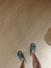 潔麗雅（Grace）居家情侶加厚拖鞋簡(jiǎn)約清新馬卡龍色男女款涼拖涼拖鞋 灰藍(lán) 44/45 曬單實(shí)拍圖