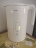 九陽（Joyoung）熱水壺燒水壺電水壺1.5L 5段水溫 304不銹鋼一體無縫 0膠水 恒溫壺K15ED-W520 曬單實拍圖