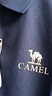 駱駝（CAMEL）男裝春夏季透氣絲光棉輕薄polo商務(wù)休閑短袖上衣M14BA5E115 曬單實(shí)拍圖