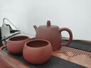 京東京造 宜興紫砂壺 手工茶壺【原礦紫泥】煮泡茶具漢鐸壺套裝260ml禮盒 曬單實(shí)拍圖
