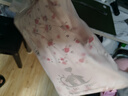 北極絨老年人純棉秋衣秋褲套裝女老式打底保暖媽媽內衣杏花中領(lǐng)2XL 曬單實(shí)拍圖
