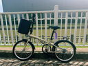 迪卡儂折疊車(chē)TILT120折疊自行車(chē)20寸輕便便攜城市通勤上班輕量單車(chē) 奶茶色 20英寸 曬單實(shí)拍圖