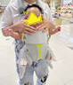 babycare腰凳全階背帶嬰兒三合一減壓透氣抱娃神器易穿脫云朵艙升級時(shí)光銀 曬單實(shí)拍圖