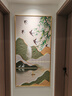 貓九醬燕子春來(lái)玄關(guān)裝飾畫(huà)現代輕奢走廊過(guò)道掛畫(huà)寓意好高檔入戶(hù)客廳壁畫(huà) 曬單實(shí)拍圖