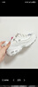 斯凱奇（Skechers）男女鞋厚底休閑舒適簡(jiǎn)約百搭運動(dòng)鞋老爹鞋小白熊 白色/WHT 37.5 曬單實(shí)拍圖