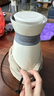 摩飛電器（Morphyrichards）便攜式燒水壺小型旅行電熱水壺家用出差燒水杯辦公室養(yǎng)生沖奶不銹鋼電熱水杯 0.5L MR6080【加熱/保溫/多功能】 曬單實拍圖