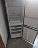 上菱183升雙開門冰箱小型出租房2-3人用 出租屋家用兩門二門小戶型雙門電冰箱以舊換新BCD-183D 曬單實(shí)拍圖