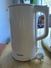蘇泊爾（SUPOR）電水壺 雙層防燙燒水壺熱水壺1.7L 全鋼無縫內(nèi)膽304不銹鋼電熱水壺大容量 SW-17J418 曬單實拍圖