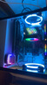 超頻三（PCCOOLER）紅海H4炫彩 黑色CPU風(fēng)冷散熱器（4熱管/PWM風(fēng)扇/支持12/13代1700/AM4/AM5/133mm高度） 曬單實拍圖
