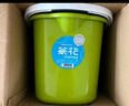 茶花拖把桶擠水拖布桶擰干桶塑料大號手提清潔桶免手洗拖把地拖桶 【草綠色】拖把桶1個(gè) 曬單實(shí)拍圖