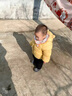 G.DUCKKIDS小黃鴨兒童羽絨棉服秋冬男女童棉襖嬰兒棉衣小童寶寶加厚保暖外套 黃色 80 尺碼6-12月【75-85cm】 曬單實(shí)拍圖