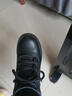 潮讀（Chaodu）真皮短靴女2025秋冬季新款馬丁靴內增高復古皮鞋加絨棉鞋棉靴百搭 黑色【單里】100%頭層牛皮 36 曬單實(shí)拍圖