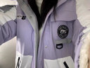 蕓蕁羽絨服女2025新款年羽絨服女中長(cháng)款工裝派克服反季冬裝外套 晨霧紫 S 建議80-115斤 曬單實(shí)拍圖