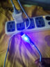 艾昊者安卓數(shù)據(jù)線6A超級快充Micro USB手機充電線適用華為vivo小米魅族榮耀OPPO三星通用 Micro-USB【藍色】硅膠120W超級快充 磨砂順滑質(zhì)感【1.0米】柔光呼吸燈 曬單實拍圖